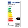 POWERTECH LED λάμπα mini globe E14-010, 7W, 4000K, E14, 600lm