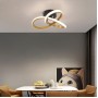 POWERTECH LED φωτιστικό οροφής HLL-0115, 18W, 4000K, 26x26x12cm, χρυσό