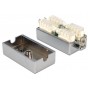DELOCK κυτίο σύνδεσης καλωδίων δικτύου 86243, Cat 6A LSA, STP, tool-free
