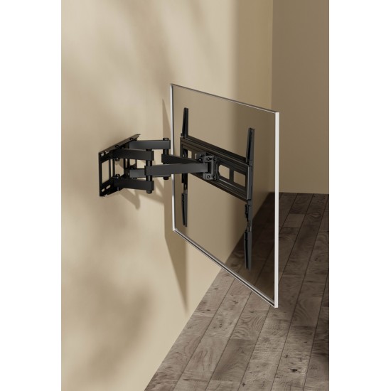 POWERTECH επιτοίχια βάση τηλεόρασης PT-1130, 37-80", έως 40kg, full motion