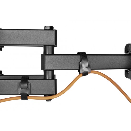 POWERTECH επιτοίχια βάση τηλεόρασης PT-1130, 37-80", έως 40kg, full motion