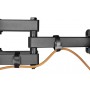 POWERTECH επιτοίχια βάση τηλεόρασης PT-1130, 37-80", έως 40kg, full motion