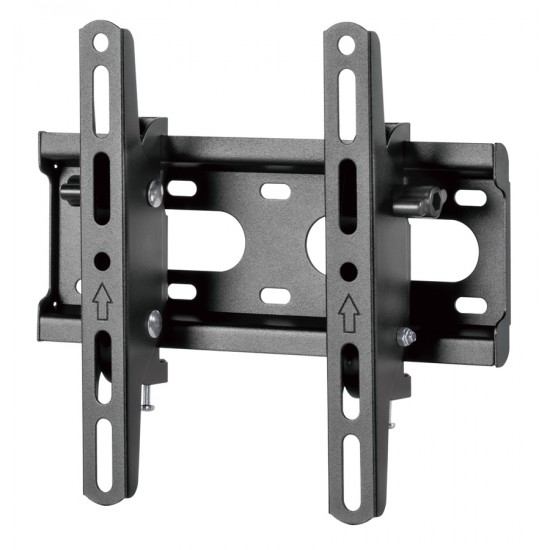 POWERTECH επιτοίχια βάση τηλεόρασης PT-1126, 23-43", έως 45kg, ρυθμιζόμενη κλίση
