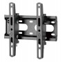 POWERTECH επιτοίχια βάση τηλεόρασης PT-1126, 23-43", έως 45kg, ρυθμιζόμενη κλίση