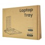 BRATECK βάση laptop NBH-7 για βάση οθονών VESA, έως 17", μαύρη