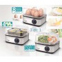 BRUNO βραστήρας αυγών 8 θέσεων BRN-0156, 500W, ανοξείδωτος