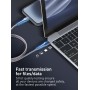 LDNIO καλώδιο Lightning σε USB-C LC651I, 30W, 1m, χρυσό