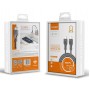 LDNIO καλώδιο USB-C σε USB-C LC811C, 65W PD, 1m, γκρι