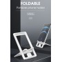 LDNIO βάση smartphone MG06, foldable, 4.7-7.2", λευκή