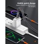 LDNIO καλώδιο USB-C σε USB-C LC651C, 65W, 1m, χρυσό