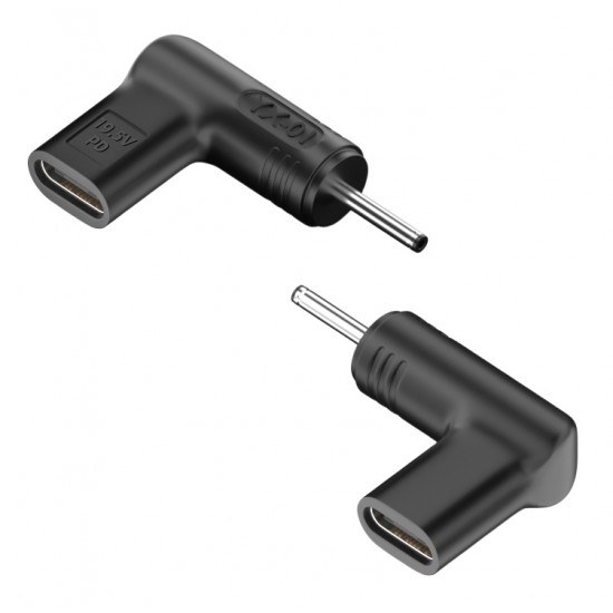 POWERTECH αντάπτορας τροφοδοσίας laptop YX-01, USB-C σε Samsung 3x1.1mm, μαύρος