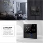 Smart θερμοστάτης πετρελαίου BHT-009GBLW, WiFi, χωνευτός, μαύρος