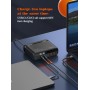 LDNIO σταθμός φόρτισης A6140C, 3x USB-C/3x USB, 140W, PD/QC, GaN, μαύρος