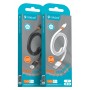 CELEBRAT καλώδιο Lightning σε USB CB-33L, flat, 2.4A, 1m, μαύρο