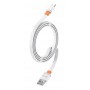 CELEBRAT καλώδιο USB-C σε USB CB-33C, flat, 3A, 1m, λευκό