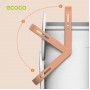 ECOCO κάδος απορριμμάτων E2236, 10lt, λευκός