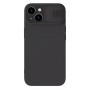 NILLKIN θήκη CamShield Silky Magnetic Silicone για iPhone 15 Plus, μαύρη