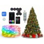 POWERTECH smart LED καλωδιοταινία HLL-0132, RGB, IP44, Bluetooth, 15m