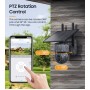 SECTEC smart ηλιακή κάμερα κυνηγού ST-517C, 3MP, 4G, PIR, PTZ, SD, IP65