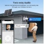 SECTEC smart ηλιακή κάμερα ST-518, 3MP, 4G, PIR, PTZ, SD, 20000mAh, IP65