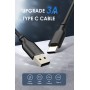 CABLETIME καλώδιο USB-C σε USB CT-CMAMN1, 3A, 480Mbps, 1m, μπλε