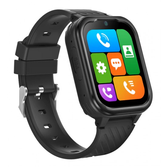 INTIME GPS smartwatch για παιδιά IT-061, 1.85", κάμερα, 4G, IPX7, μαύρο