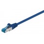 GOOBAY καλώδιο δικτύου 93738, CAT 6A S/FTP (PiMF), Copper, 2m, μπλε