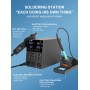SUGON σταθμός συγκόλλησης 212 με κολλητήρι & air gun, 760W, 200-450 °C