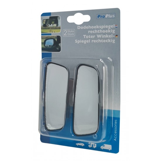 PROPLUS σετ βοηθητικοί καθρέφτες αυτοκινήτου 750613, 36x95mm, 2τμχ
