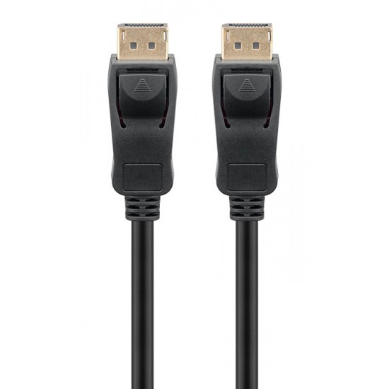 GOOBAY καλώδιο DisplayPort 64797, 8K/60Hz, 32.4 Gbps, 1m, μαύρο