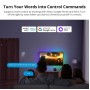 SONOFF smart διακόπτης T5-2C-86 με LED φωτισμό, διπλός, Wi-Fi, λευκός