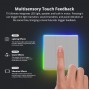SONOFF smart διακόπτης T5-2C-86 με LED φωτισμό, διπλός, Wi-Fi, λευκός