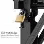 BRATECK επιτοίχια βάση τηλεόρασης LVW02E-46T, 37-70", έως 70kg, Pop-Out