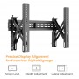 BRATECK επιτοίχια βάση τηλεόρασης LVW02E-46T, 37-70", έως 70kg, Pop-Out