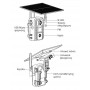 POWERTECH smart ηλιακή κάμερα κυνηγού PT-1178, 4MP, 4G, PIR, SD, IP66