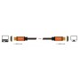 DELOCK καλώδιο HDMI 85728, 8K/60Hz, 48 Gbps, eARC, HDR, 1.5m, μαύρο