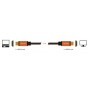 DELOCK καλώδιο HDMI 85727, 8K/60Hz, 48 Gbps, eARC, HDR, 1m, μαύρο