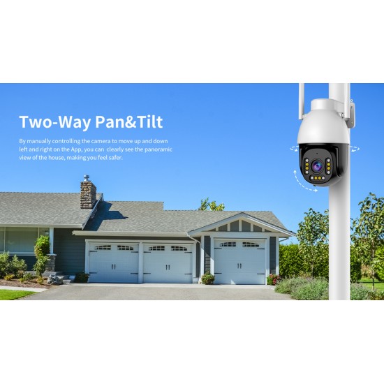 VSTARCAM smart κάμερα CS611Q-UV, 4MP, WiFi, PTZ, SD