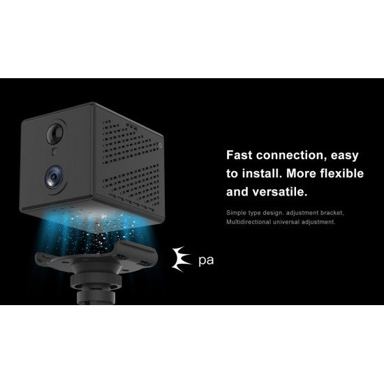 VSTARCAM smart κάμερα CB75, 3MP, 4G, 3000mAh, SD