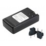 POWERTECH φορτιστής μπαταρίας κινητών QC64 με οθόνη, USB, μαύρος