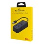 POWERTECH USB 3.2 hub PTR-0153, 4x θυρών, 5Gbps, USB σύνδεση, μαύρο