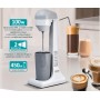 BRUNO φραπεδιέρα επιτραπέζια BRN-0182 100W με δοχείο 450ml, λευκή-γκρι