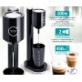 BRUNO φραπεδιέρα επιτραπέζια BRN-0183 100W με δοχείο 450ml, μαύρη