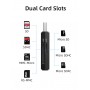 CABLETIME card reader CT-ASD3-PB για SD & micro SD, USB, 5Gbps, μαύρο