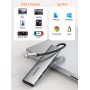 CABLETIME docking station CT-HBP2-AG7, 7 θυρών, USB-C, 4K, 100W, γκρι