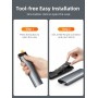 CABLETIME θήκη για M.2 NVMe/SATA SSD CT-SSD03-AG tool free, 10Gbps, γκρι