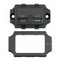 POWERTECH πρίζα USB για σκάφη & οχήματα PTL-009, USB & USB-C, 36W