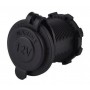 POWERTECH πρίζα αναπτήρα για σκάφη & οχήματα PTL-011, κόκκινο LED, 12V