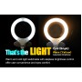 PROSKIT μεγεθυντικός φακός MA-1010U, κλιπ & βάση, LED, 3D 1.75x, λευκός
