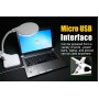 PROSKIT μεγεθυντικός φακός MA-1010U, κλιπ & βάση, LED, 3D 1.75x, λευκός